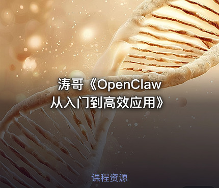 涛哥《OpenClaw从入门到高效应用》