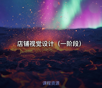 店铺视觉设计（一阶段）