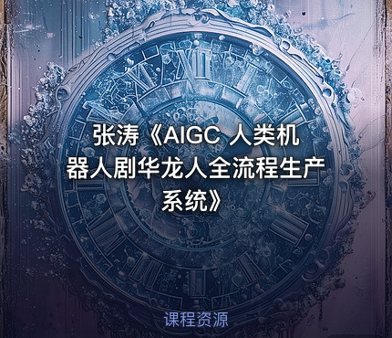 张涛《AIGC 人类机器人剧华龙人全流程生产系统》