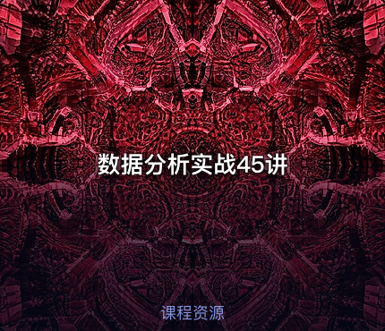 数据分析实战45讲