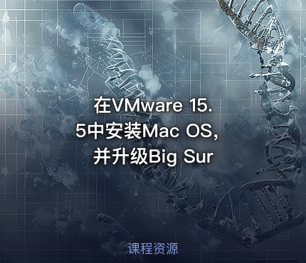 在VMware 15.5中安装Mac OS，并升级Big Sur