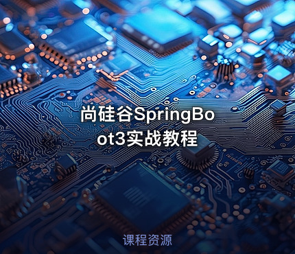 尚硅谷SpringBoot3实战教程