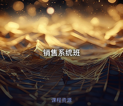 销售系统班