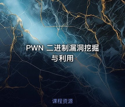 PWN 二进制漏洞挖掘与利用