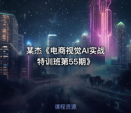 某杰《电商视觉AI实战特训班第55期》