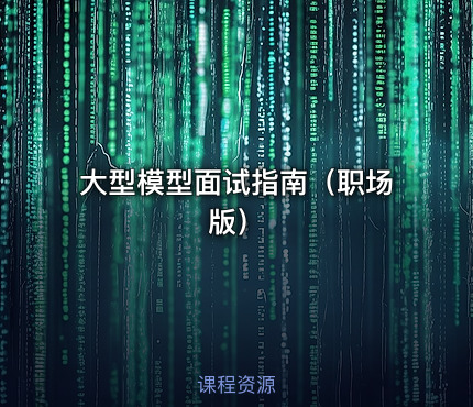 大型模型面试指南（职场版）