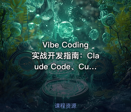Vibe Coding 实战开发指南：Claude Code、Cursor和Codex全栈应用速成