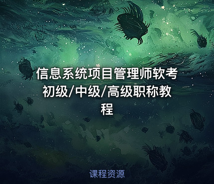 信息系统项目管理师软考初级/中级/高级职称教程