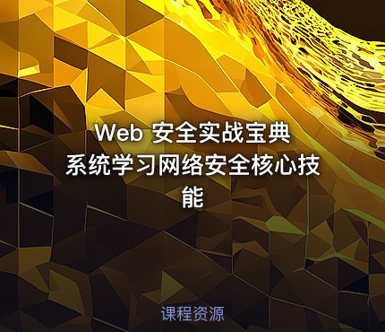 Web 安全实战宝典 系统学习网络安全核心技能