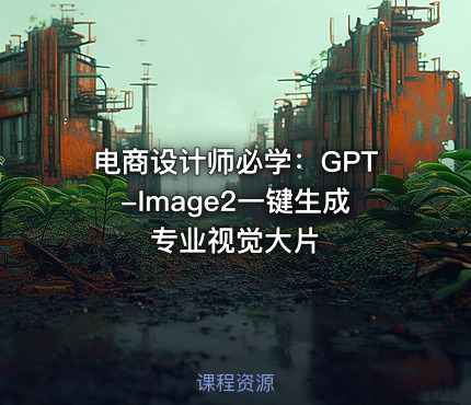 电商设计师必学：GPT-Image2一键生成专业视觉大片