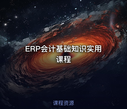 ERP会计基础知识实用课程