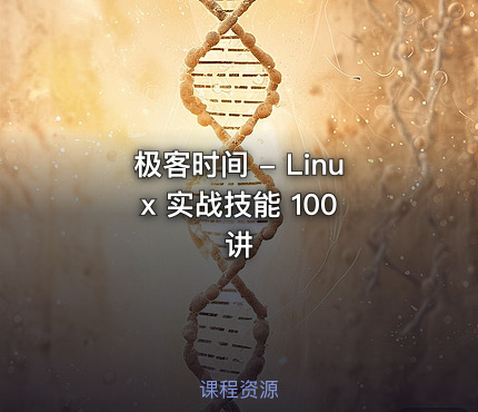 🐧 极客时间 - Linux 实战技能 100 讲