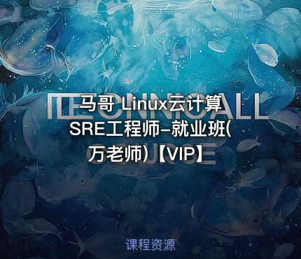 马哥 Linux云计算SRE工程师-就业班(万老师)【VIP】