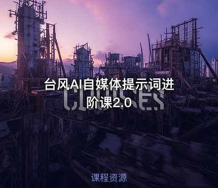 台风AI自媒体提示词进阶课2.0