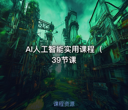 AI人工智能实用课程（39节课