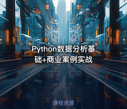 Python数据分析基础+商业案例实战