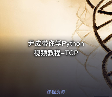 尹成带你学Python视频教程-TCP