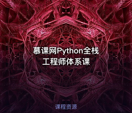 慕课网Python全栈工程师体系课