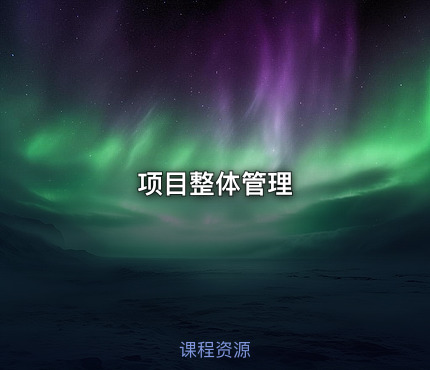 项目整体管理