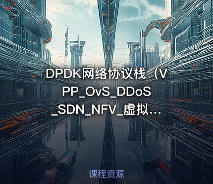 DPDK网络协议栈（VPP_OvS_DDoS_SDN_NFV_虚拟化_高性能专家之路）