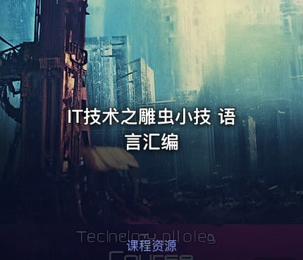 IT技术之雕虫小技 语言汇编