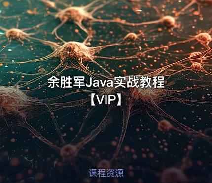 余胜军Java实战教程【VIP】