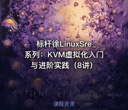 标杆徐LinuxSre系列：KVM虚拟化入门与进阶实践（8讲）