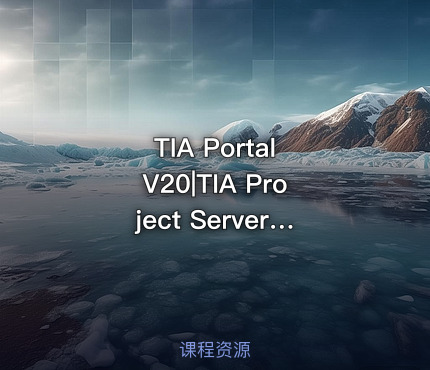 TIA Portal V20|TIA Project Server V2