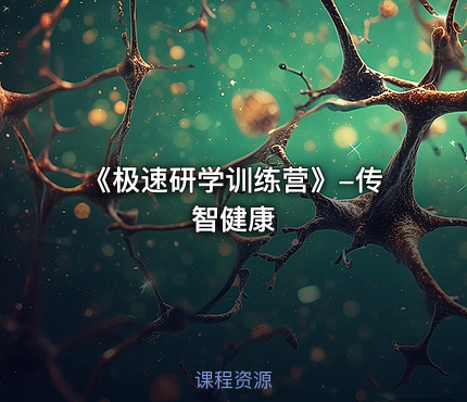 《极速研学训练营》-传智健康