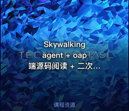 Skywalking agent + oap 端源码阅读 + 二次开发实战