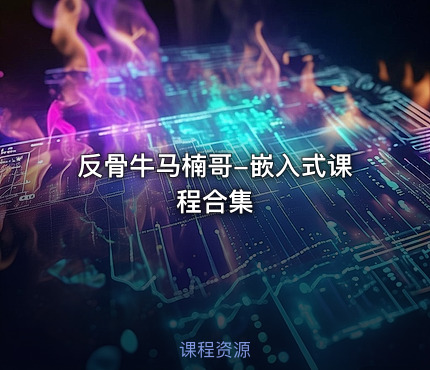 反骨牛马楠哥-嵌入式课程合集