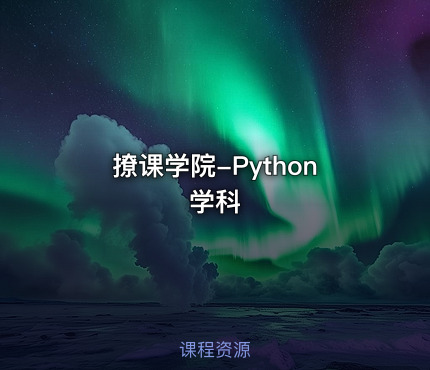 撩课学院-Python学科