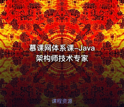 慕课网体系课-Java架构师技术专家