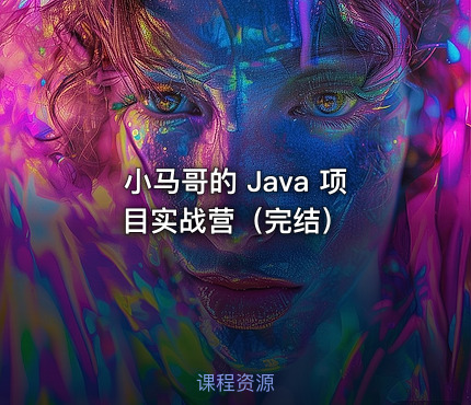 小马哥的 Java 项目实战营（完结）