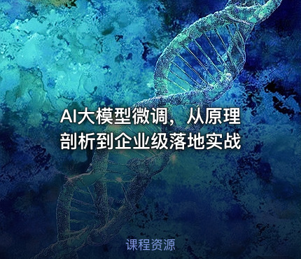 AI大模型微调，从原理剖析到企业级落地实战