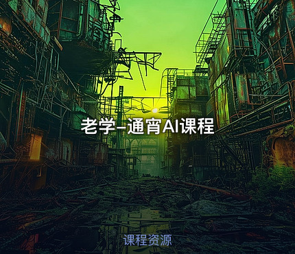 老学-通宵AI课程