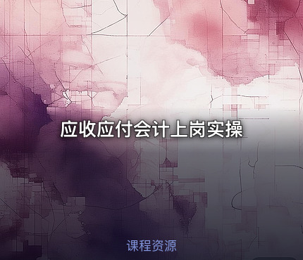 应收应付会计上岗实操