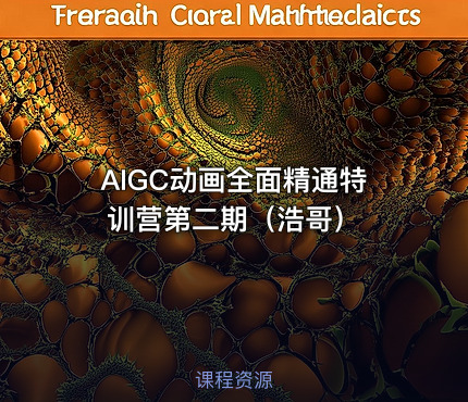 AIGC动画全面精通特训营第二期（浩哥）