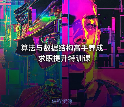 算法与数据结构高手养成-求职提升特训课