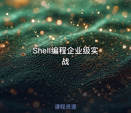 Shell编程企业级实战