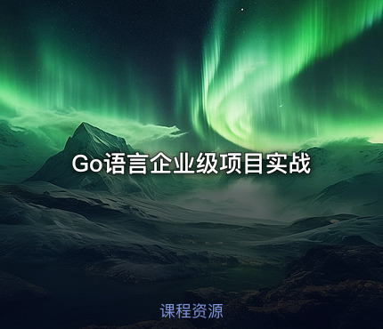 Go语言企业级项目实战