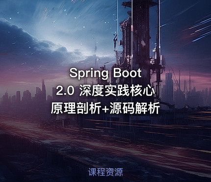 Spring Boot 2.0 深度实践核心原理剖析+源码解析