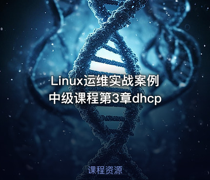 Linux运维实战案例中级课程第3章dhcp