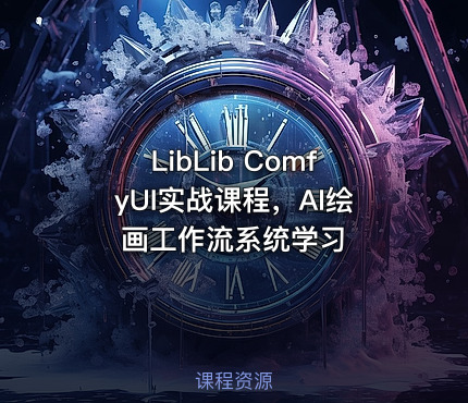 LibLib ComfyUI实战课程，AI绘画工作流系统学习