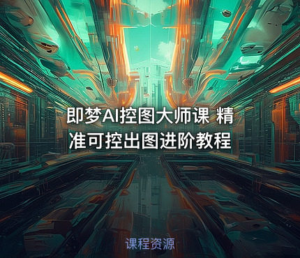 即梦AI控图大师课 精准可控出图进阶教程