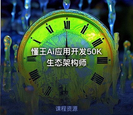 懂王Ai应用开发50K生态架构师