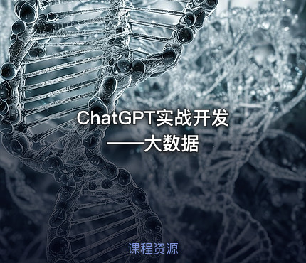 ChatGPT实战开发——大数据