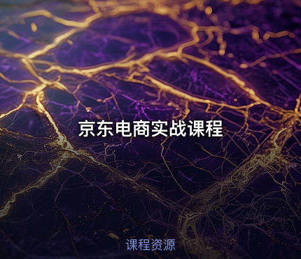 京东电商实战课程