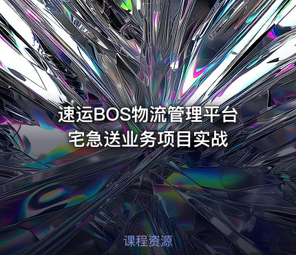 速运BOS物流管理平台宅急送业务项目实战